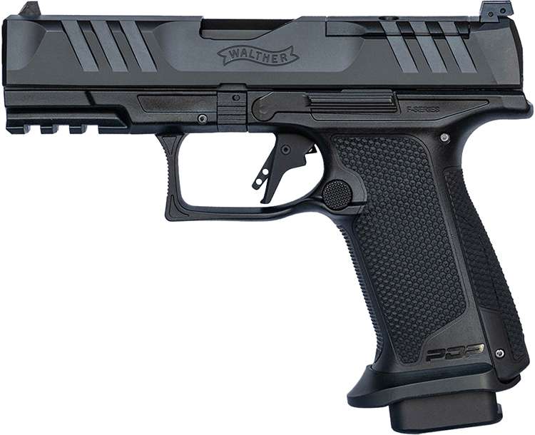 WALTHER PDP F-SERIES PRO E 9MM PISTOL 3.5" BLACK 3-18RD MAGS